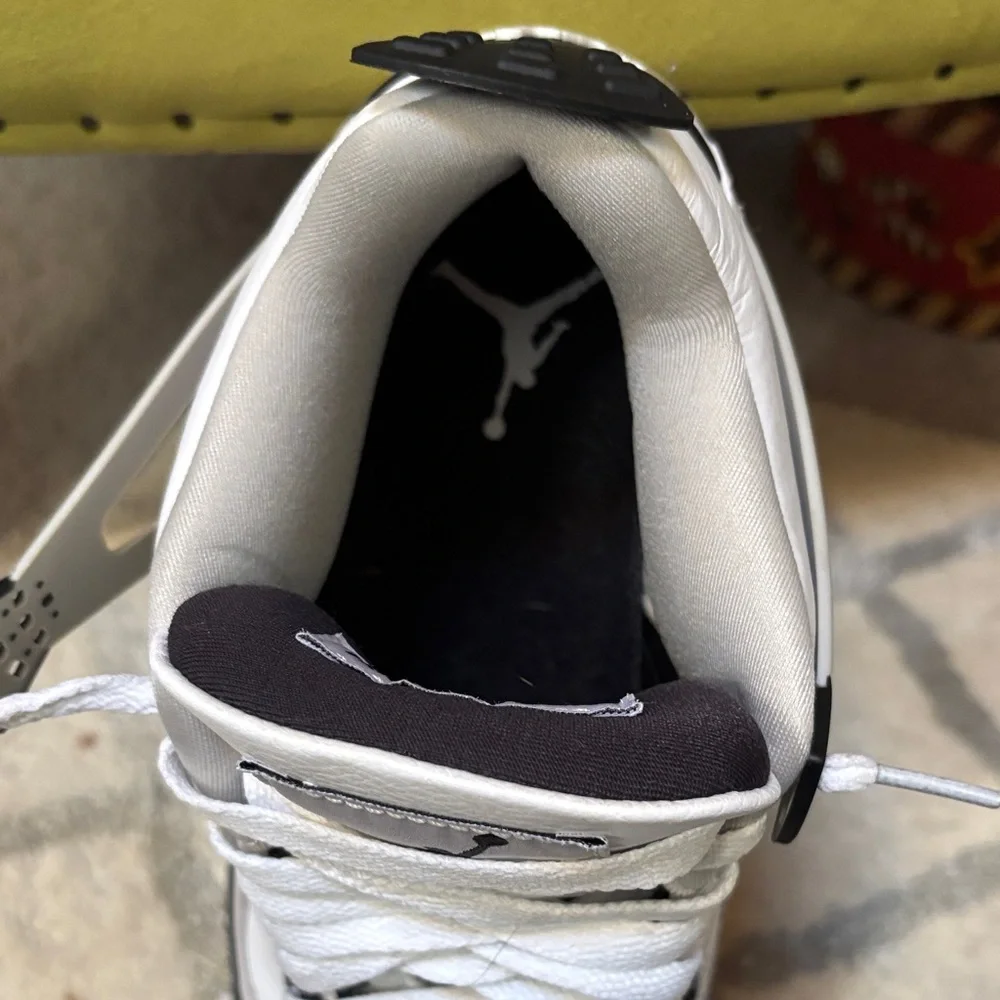 Jordan White and Black Men’s Sneakers - Picture 6 of 9